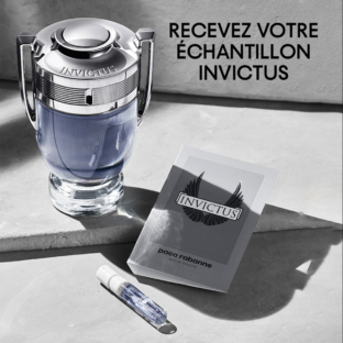 Échantillon gratuit du parfum Invictus de Paco Rabanne