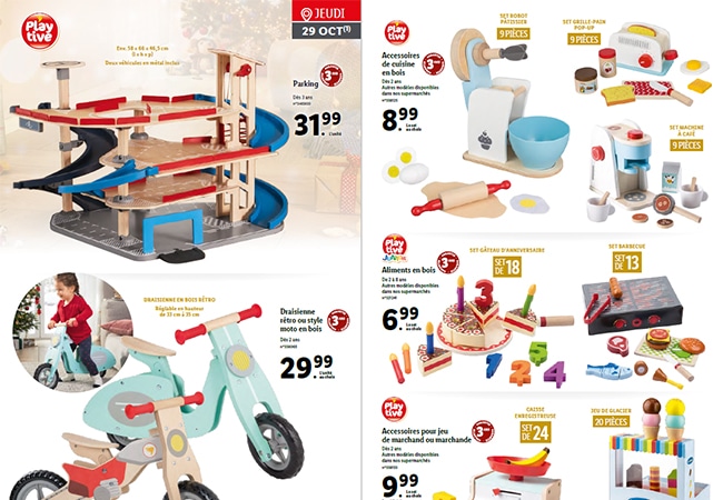 lidl jouets en bois