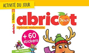 Magazine Abricot offert par Fleurus Presse