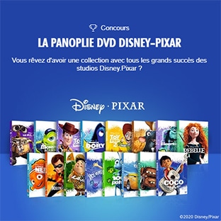 Jeu Disney Extras : Collection de 17 DVD Disney Pixar à gagner