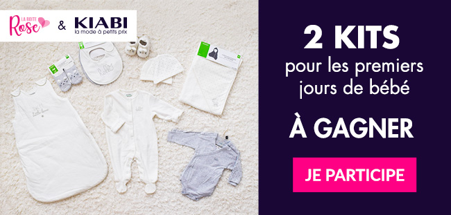 Tentez de remporter un coffret naissance Kiabi