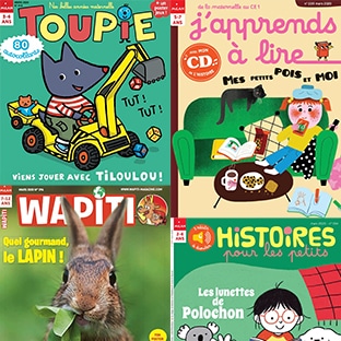 Magazines enfants gratuits (numériques) : Picouti, Wapiti,…