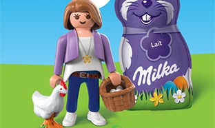 Milka Pâques Playmobil