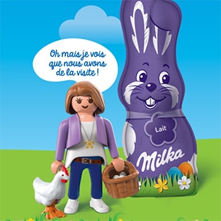 Milka Pâques Playmobil