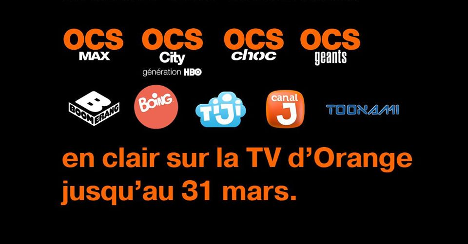 Quelles Sont Les Chaînes Gratuites De La Tv Orange Orange TV : 4 chaînes OCS et 5 jeunesses gratuites