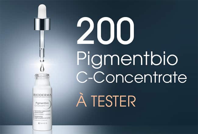 Testez gratuitement Pigmentbio C-Concentrate Bioderma