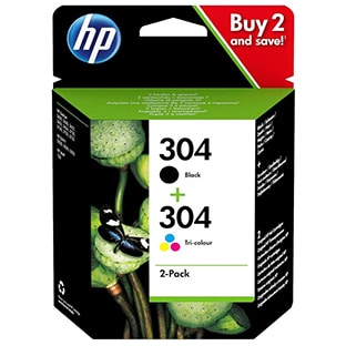 Promo : Pack 2 cartouches HP (noir+ tri-coloris) dès 21,90€