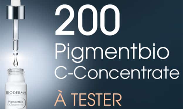 Test Bioderma : 200 soins Pigmentbio C-Concentrate gratuits