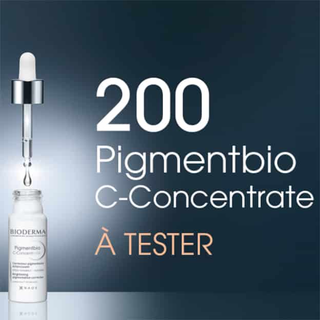 Test Bioderma : 200 soins Pigmentbio C-Concentrate gratuits