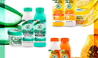 Test Sampleo : Menus de soins capillaires Fructis de Garnier