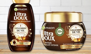 Test Garnier Ultra Doux Gingembre de vie : 300 produits gratuits