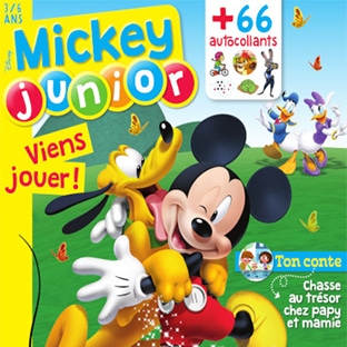 Abonnement Mickey Junior pas cher à 25€ (soit -58%)