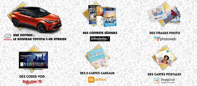 Tentez de gagner l'un des 70'000 cadeau du jeu Monopoly