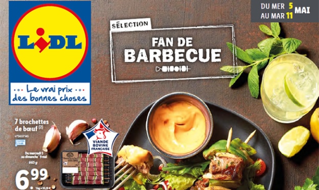 Catalogue Lidl « Fan de Barbecue » du 5 au 11 mai 2021