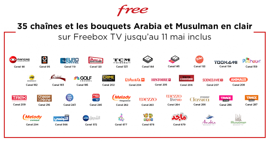 Programme Tv Ce Soir Toutes Les Chaines Free Free box TV : 35 chaînes en clair (Boomerang, Boing…) gratuites