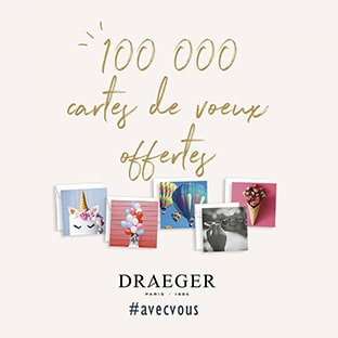 Cartes de voeux Draeger offerte