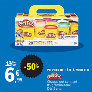 Promo Leclerc : Pâte à modelez Play-Doh pas cher