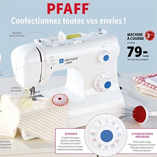 Bon Plan Lidl Machine A Coudre Pfaff Pas Chere 79