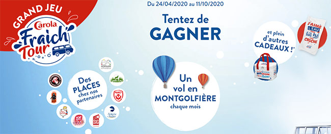 Comment participer au jeu sur jeucarolafraichtour.fr ?