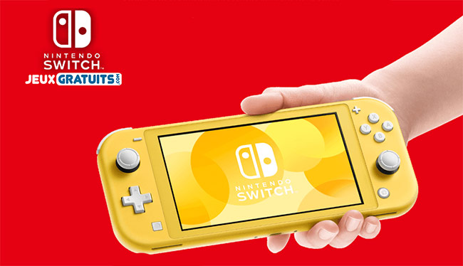 Remportez une Nintendo Switch Lite avec Jeux-gratuits.com