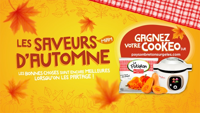 Tentez de gagner un Cookeo Moulinex avec Paysan Breton