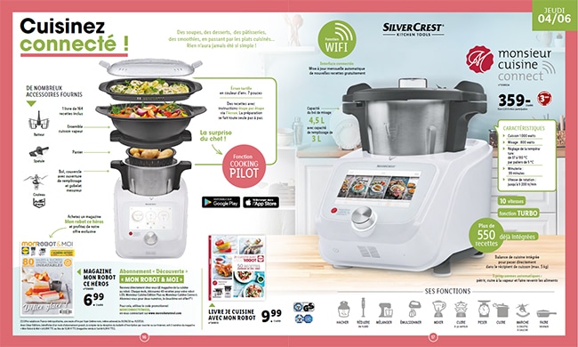 Le robot cuiseur Monsieur Cuisine Connect revient chez Lidl dès les 4 ...