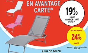 Bon plan Intermarché : Bain de soleil pas cher