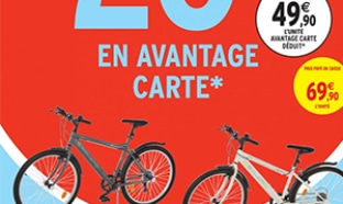 Promo Intermarché : VTT adulte pas cher