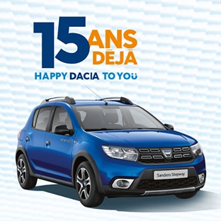 Jeu Renault : Voitures Dacia et autres lots à gagner