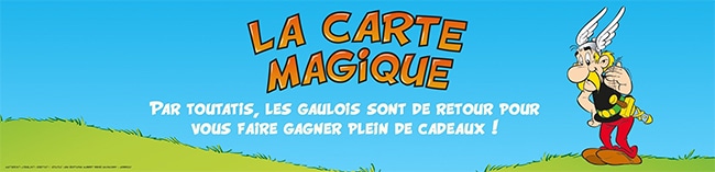 Jeux concours de Lidl : La Carte Magique Astérix