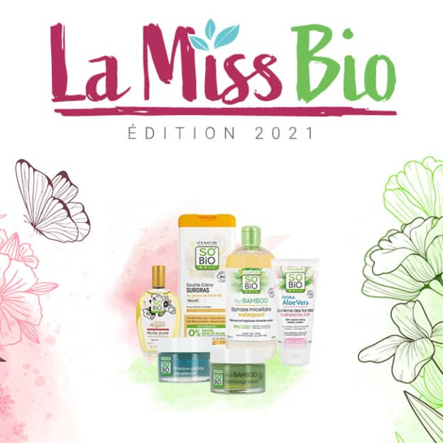 Jeu La Miss Bio 2021 : 150 lots de cosmétiques SO’BiO étic