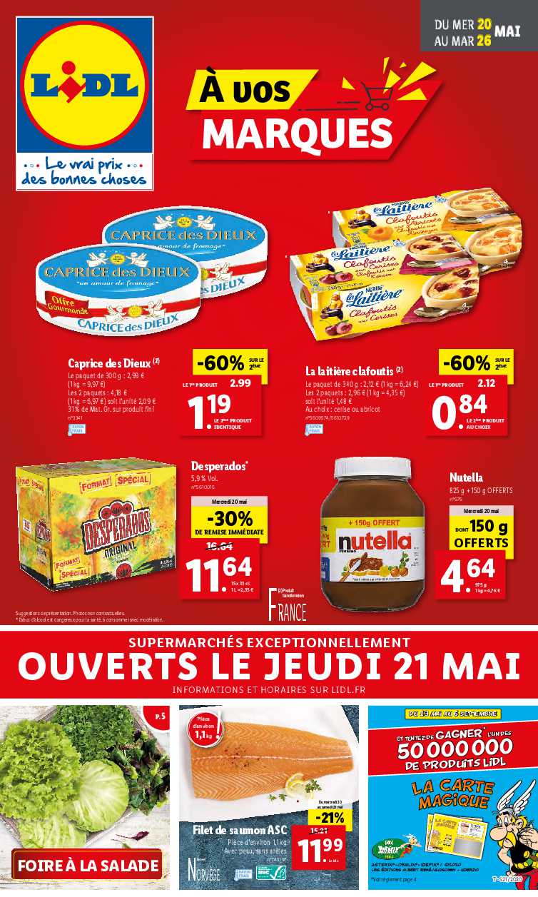 Catalogue Lidl A Vos Marques Du 20 Au 26 Mai 2020