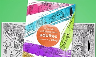 Livret gratuit de coloriage mandala Disney pour adultes à imprimer