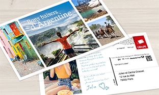 Carte postale personnalisable gratuite Photomoinscher