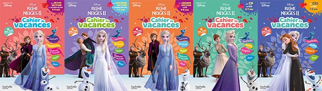 Précommandez les cahier d'activités Reine des Neiges 2 sur Amazon