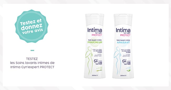 Test Aufeminin : Duos de soins Intima Gyn'expert Protect gratuits