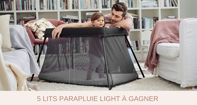 5 lits parapluies Light BabyBjörn à gagner