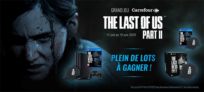 les cadeaux The Last of Us 2 PS4 à gagner