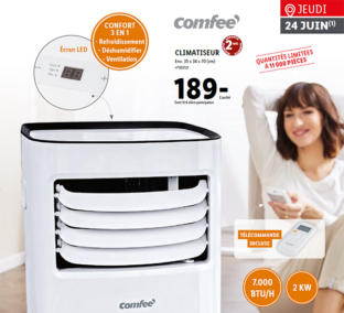 Climatiseur Comfee Lidl Prix