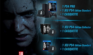 Jeu Carrefour : Console PS4 et lots The Last Of Us 2 à gagner