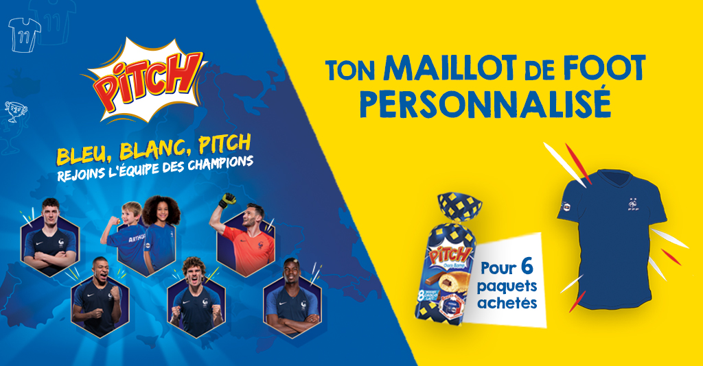 Maillot De L Equipe De France Offert Des 6 Produits Pitch Achetes