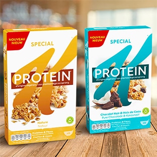 Test Kellogg’s : 600 packs de céréales Spécial K Protein gratuits