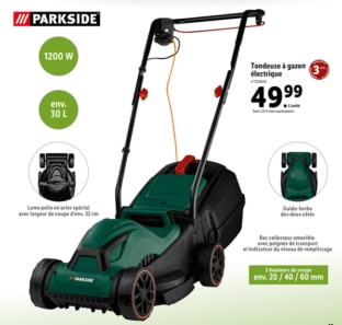 Sitemapcdatahttpdekokniqoocomtondeuse A Gazon Electrique Lidl