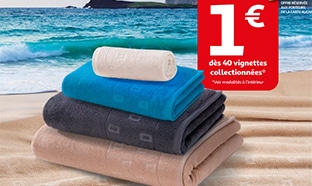 Vignettes Auchan : Linge de bain National Geographic pas cher