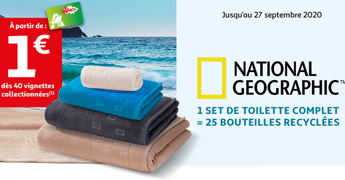 Vignettes Auchan Linge National Geographic A 1