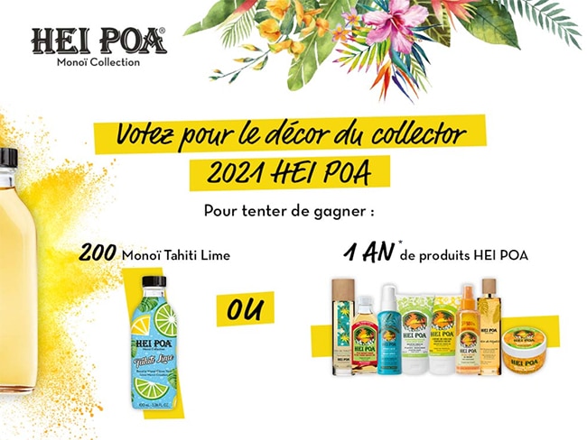 Tentez de gagner des cosmétiques Hei Poa