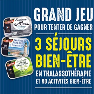 Jeu Trésor des Dieux : Séjour en Thalasso et activité bien-être à gagner