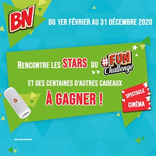 Jeu BN Fun Challenge : Rencontre des stars et gagne des cadeaux