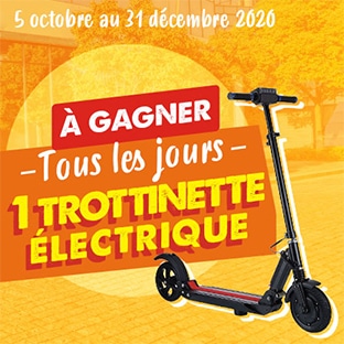 Jeu Daunat à code : trottinettes électriques à gagner