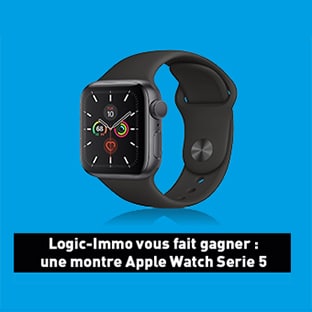 Jeu Logic-Immo : Apple Watch Serie 5 à gagner